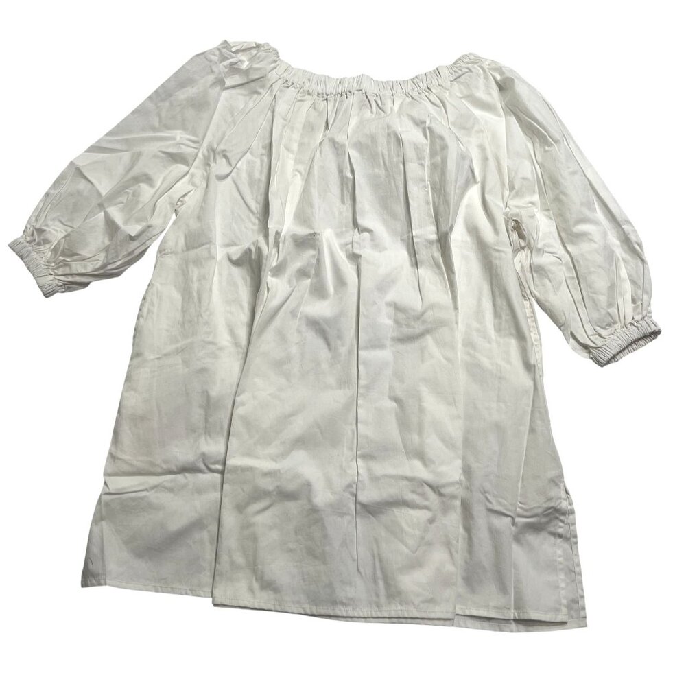 Acacia Dari Dress in White Old Cream
